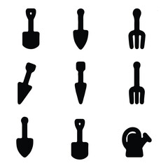 Fototapeta premium Black silhouette of an abstract design with a number nine and zero one