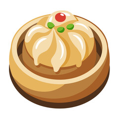 cake with chocolate