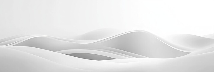 Obraz premium Abstract monochrome landscape
