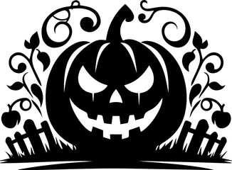vector halloween pumpkin