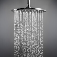 Shower head Providing Elegant Water Flow in Bathroom