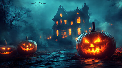 Halloween is a spooky, eerie, and chilling time of year, when ghostly shadows creep and haunted houses come alive. The streets grow foggy and dim, lit only by the flickering glow of jack-o’-lanterns