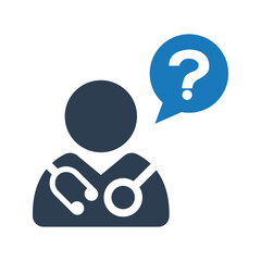 Doctor question icon