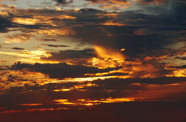 sky and clouds