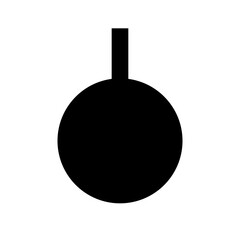 Genderless symbol, solid fill icon for agender and non-binary identities