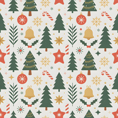 christmas seamless pattern