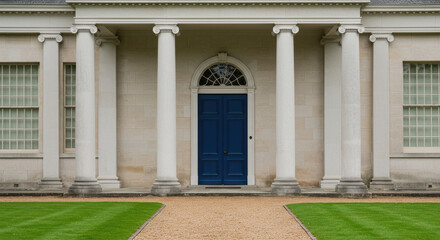 Fototapeta premium Chiswick House Entrance with Columns.