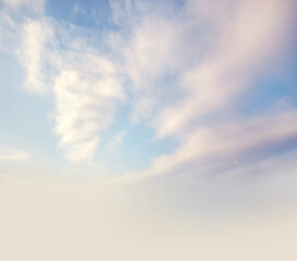 sky and clouds