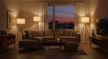 luxurious living room