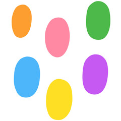 Abstract circle shaps design.