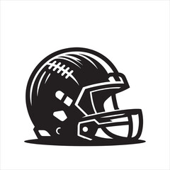 Fototapeta premium American Football Helmet