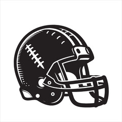 Fototapeta premium American Football Helmet