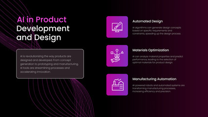 Pink and Black Gradient Technology Keynote Presentation - 3