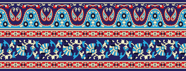 A seamless traditional Indian motif - perfect for background