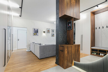 interior of a modern bathroom