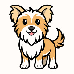 dog vector image