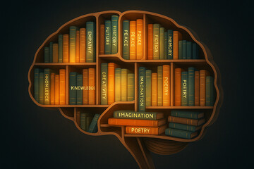 old book on the shelf