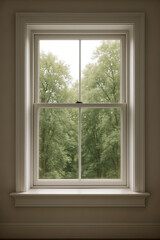 Scenic view from window capturing serene nature and peaceful surroundings beautifully