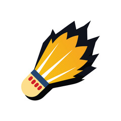 shuttlecock vector art
