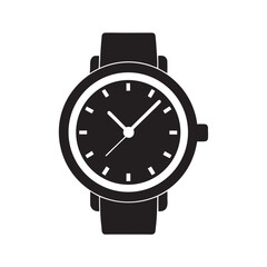 Vintage Wristwatch With Roman Numerals Design