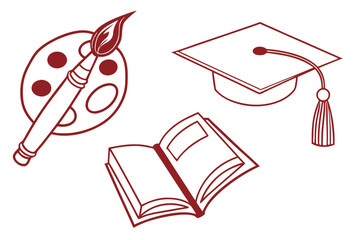 book and pen