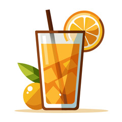 glass of orange juice