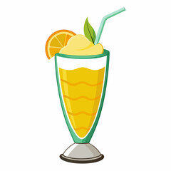 ice cream in a glass