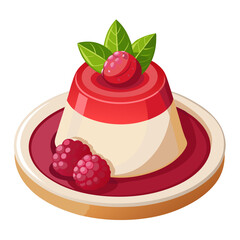 cheesecake with cherry