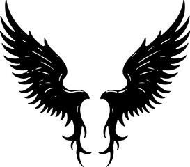 dragon, tribal, tattoo,  flowers, vine, leave vector design