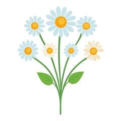 Fototapeta premium bouquet of yellow flowers