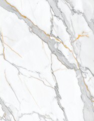 白大理石の高級テクスチャ – ゴールドとグレーの繊細なベイン模様Luxury White Marble Texture with Elegant Gold and Gray Veins – High Resolution Background