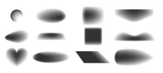 abstract gradient shadow effect on white background vector