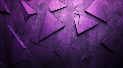 A bold purple wallpaper with sharp lines and angular shapes 