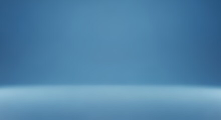Blue Gradient Background Studio Mockup Backdrop