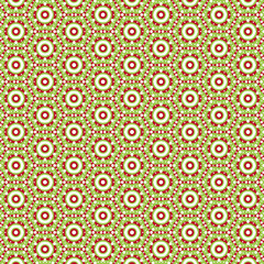 Retro classic style pattern with circles