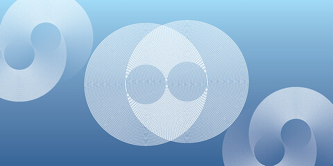 Abstract gradient abstract background with circular line patterns. Vector abstract art modern