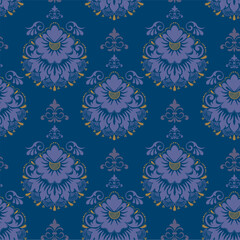 Classical Luxury Pattern Background Vector Design