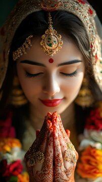 Essence of nauraat: festive joy, spiritual unity, cultural rite, durga worship, ritual light, sacred moment, divine rhythm, chaitra season, hindu faith, celebratory mood
