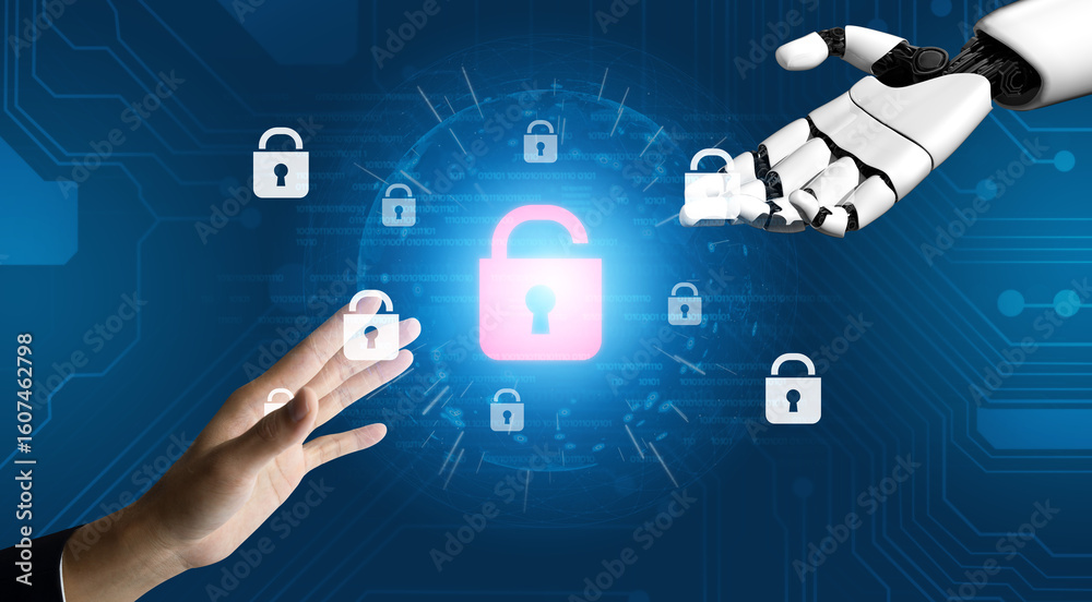 Poster ai system identifies potential data vulnerabilities and alerts for breaches, improving proactive cyb
