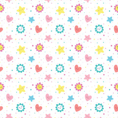 Cute Colorful Abstruct Background Vector Design