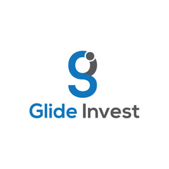 The **Glide Invest logo** features a sleek and professional design with smooth typography and growth-inspired elements, symbolizing smart investing, stability, and seamless financial solutions.
