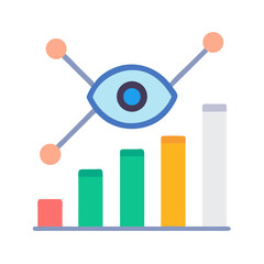 Data analysis and vision with connected bars and graphs