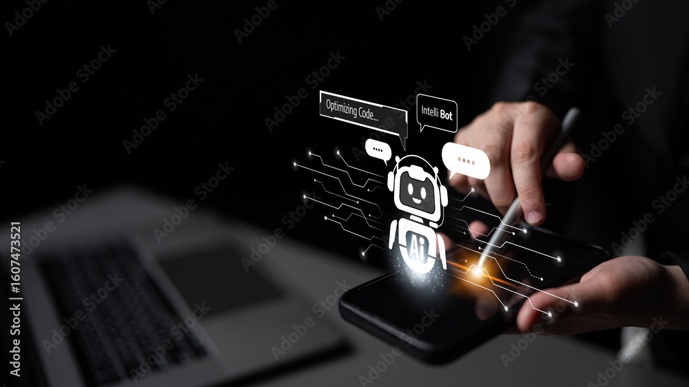 Poster ai chatbot using prompt engineering and llm deep learning delivers explainable generative ai for sma