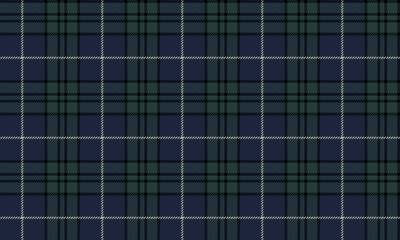 Seamless plaid pattern, green, blue, white, provides a simple, contemporary look for clothes, skirts, dresses and decorative fabrics that require a simple but unique style.