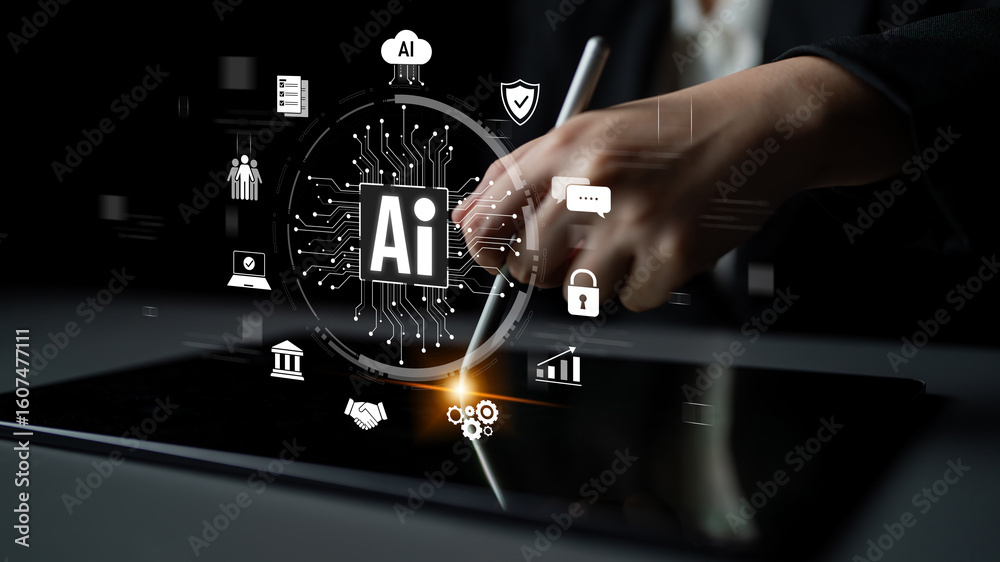 Poster ai assistant with llm, big data, machine learning, and generative ai powers prompt engineering and s