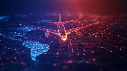 Airplane flight route lines set, featuring dotted pathways for aircraft, including flight tracking, travel routes, map pins, location markers, and the starting point trace of plane paths 