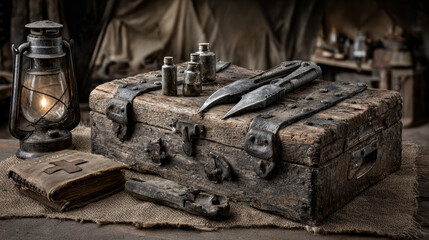 World war i military dentists kit displayed 03