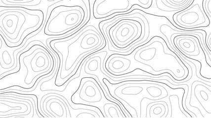 Topography inspired vector terrain with detailed elevation mapping, abstract contour curves, and grid overlays for modern nature poster designs