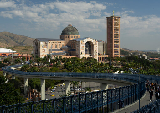 Santu&aacute;rio Nacional de Nossa Senhora Aparecida, Aparecida, S&atilde;o Paulo, Brasil