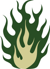 Elegant abstract geometric shape forming a stylized human figure silhouette isolated on white background